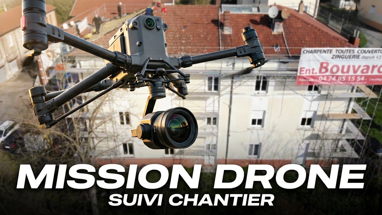 Mission Drone - Suivi Chantier